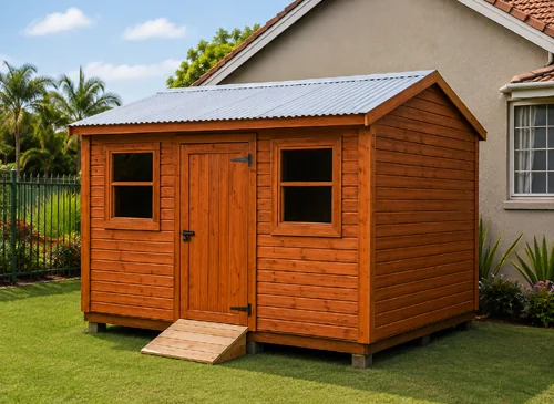 Quick Wendys garden storage shed